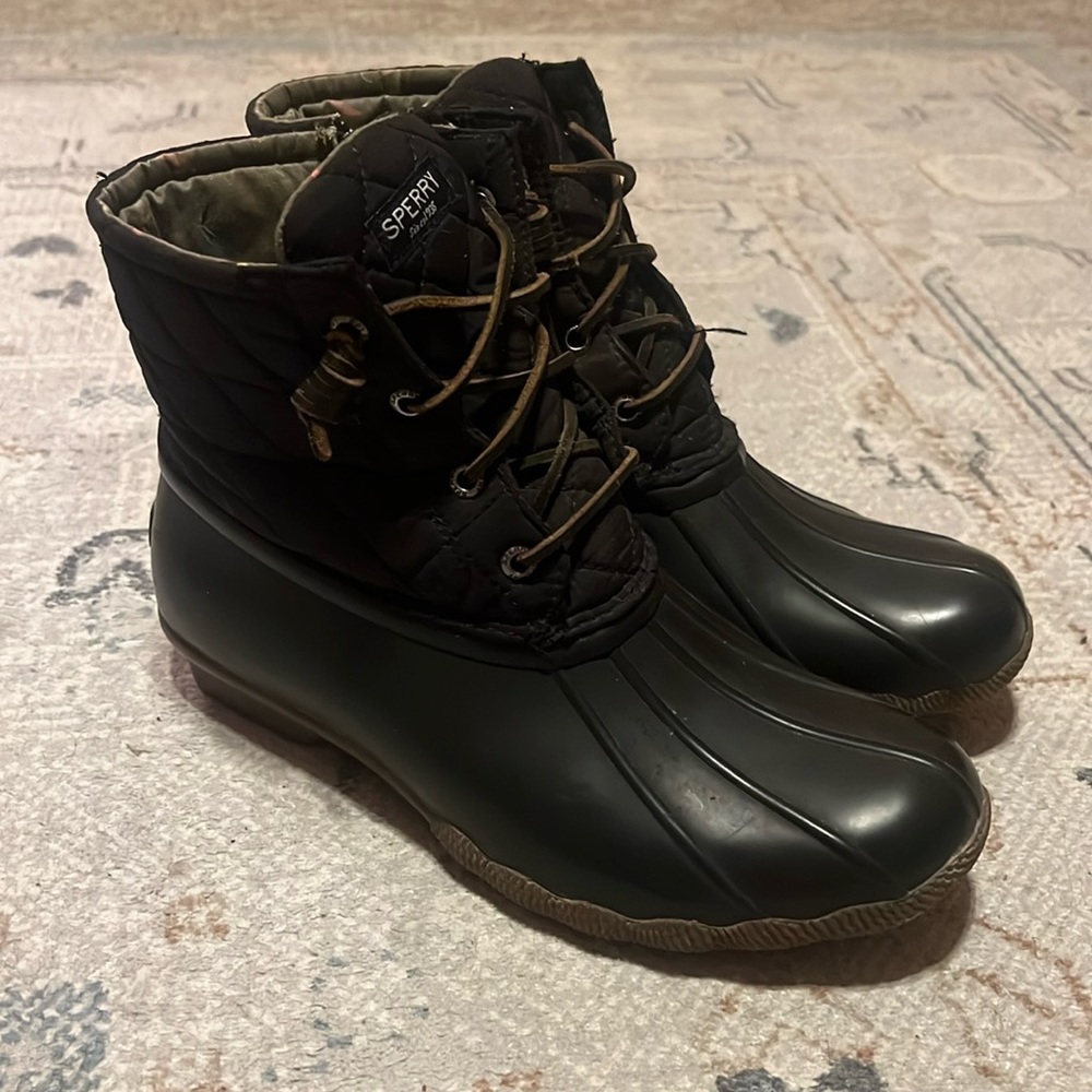 Sperry Saltwater Quilted Duck Boots